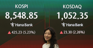 전쟁 먹구름 걷히자… 코스피 장초반 5% 뛰고 환율 진정