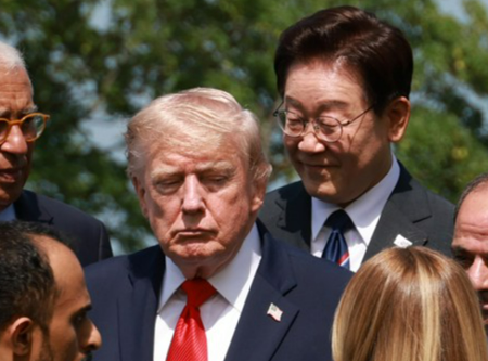 [속보]李대통령, 트럼트와 대면 ‘30초 대화’…G7 정상회의 환영행사 참석