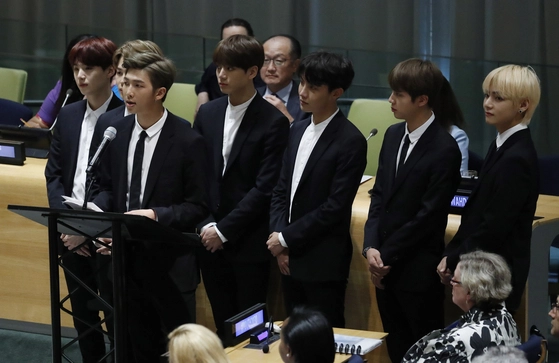 그룹 방탄소년단. 연합뉴스