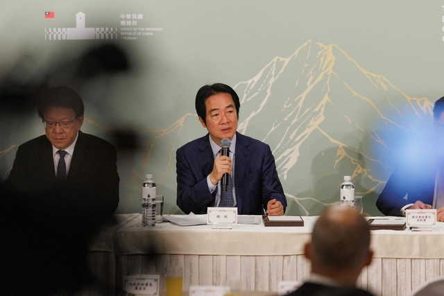 라이칭더 대만 총통. AFP 연합뉴스