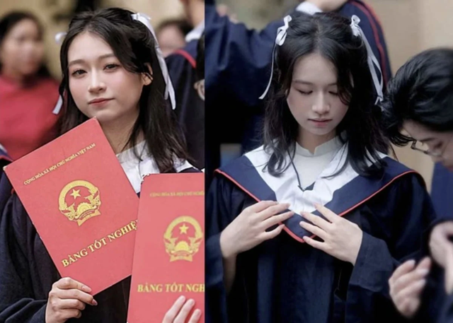 학생 호앙 흐엉 장. 베트남 노동총연맹 기관지 ‘라오둥’
