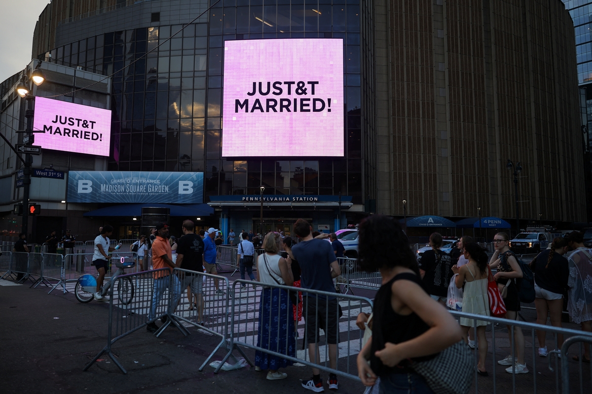 초호화 테일러스위프트 결혼식, 총비용 450억 원…허가 비용만 2억4000만원 지불