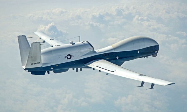 MQ-4C 무인정찰기. 미 해군 제공