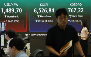 코스피 고점 대비 30% 하락에도 하단은 6000?