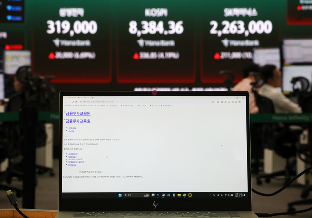 삼성전자·SK하이닉스 단일종목 레버리지 상장지수펀드(ETF)가 상장한 지난 5월 27일 해당 상품 투자 요건인 사전교육 이수를 위해 대거 몰려든 개미들 때문에 금융투자협회 온라인 교육 사이트가 마비되는 사태가 발생했다. 뉴시스