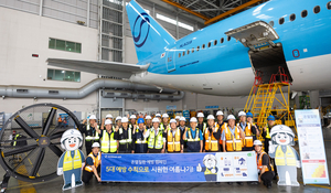 옥외현장에 대형 서큘레이터… 온열질환 예방 캠페인