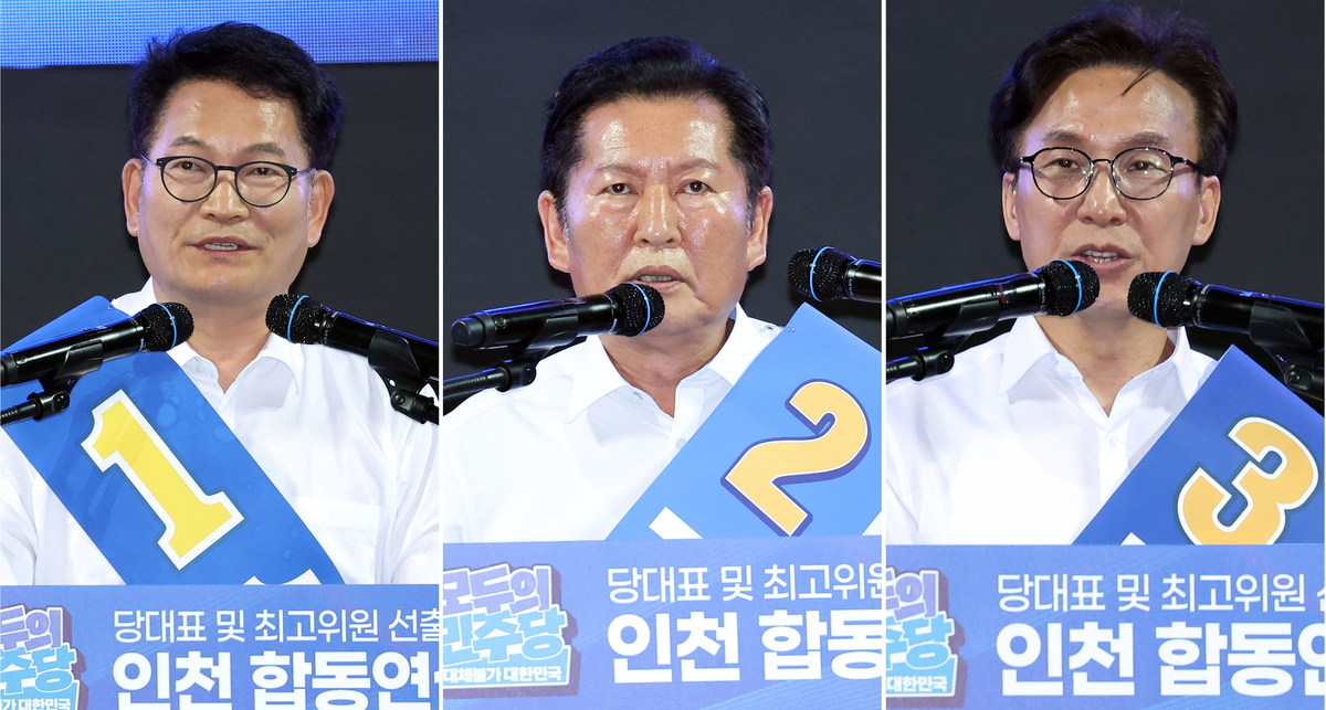 TK에서 맞붙는 김민석·정청래…누구 손이 올라갈까?