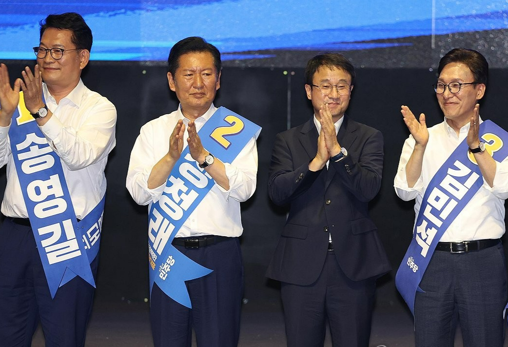 김민석, 주말경선 연승…정청래에 1.48%p 앞섰다