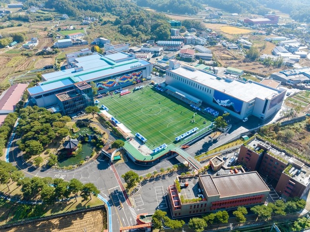 경기 용인 나래나노텍 본사 전경. 나래나노텍 제공