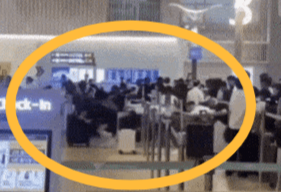 중국인들 ‘집단 새치기’ 사고에 결국…인천국제공항 ‘안전펜스’ 설치