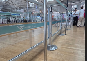 인천공항 ‘새치기 방지 펜스’