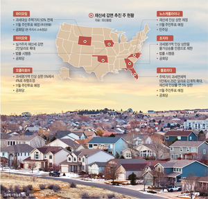 美 집값 폭등으로 ‘재산세 폭탄’… 州정부는 앞다퉈 “깎아주겠다”[Global Focus]