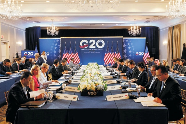 주요 20개국(G20) 혁신·기술장관회의. 로이터 연합뉴스