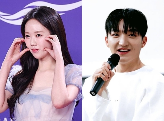 배우 지예은(왼쪽)과 댄서 바타