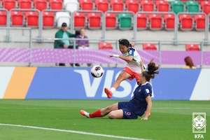 한국, U-20 女월드컵 첫 경기서 ‘강호’ 프랑스와 1-1