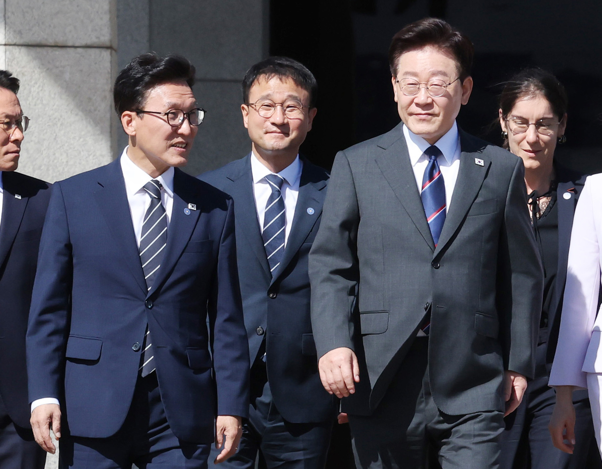 김민석 “공항서 李대통령에 ‘용혜인 부적격’ 전달? 사실과 달라”