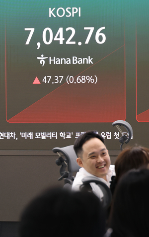 장중 7000선 탈환