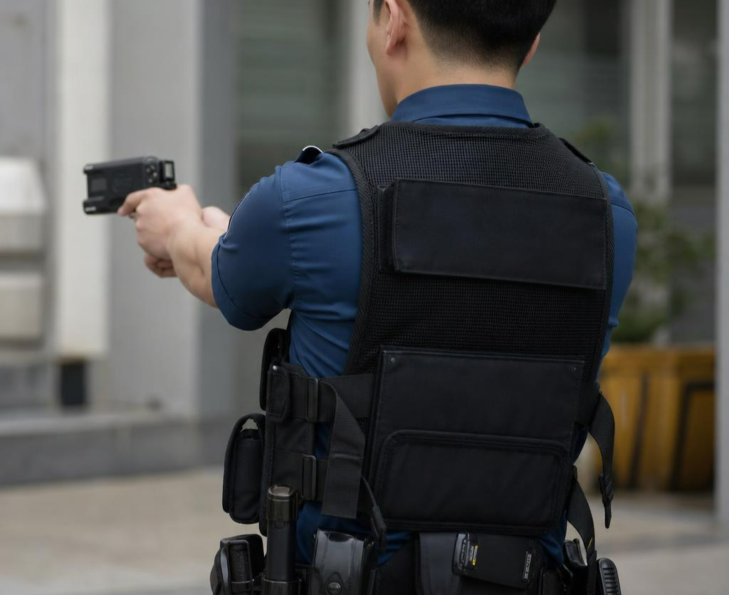 [속보]경찰이 중학생에 테이저건 보여주다 오발…1명 입원