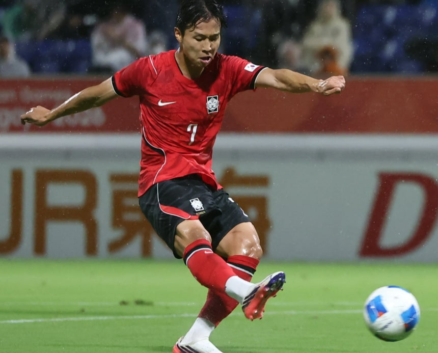 [속보]한국,카타르에 4-1승…엄지성 해트트릭