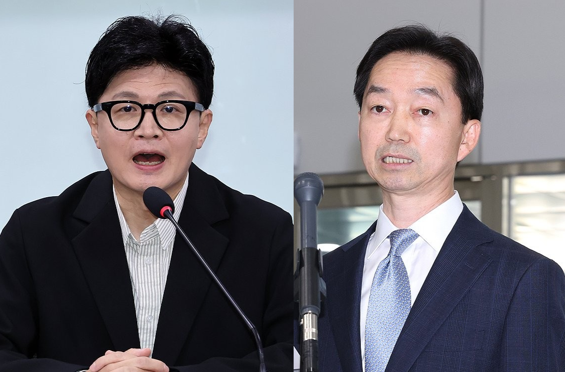 한동훈, 김지용 향해 "민주당 충성 맹세 혈서라도 써라" 직격탄