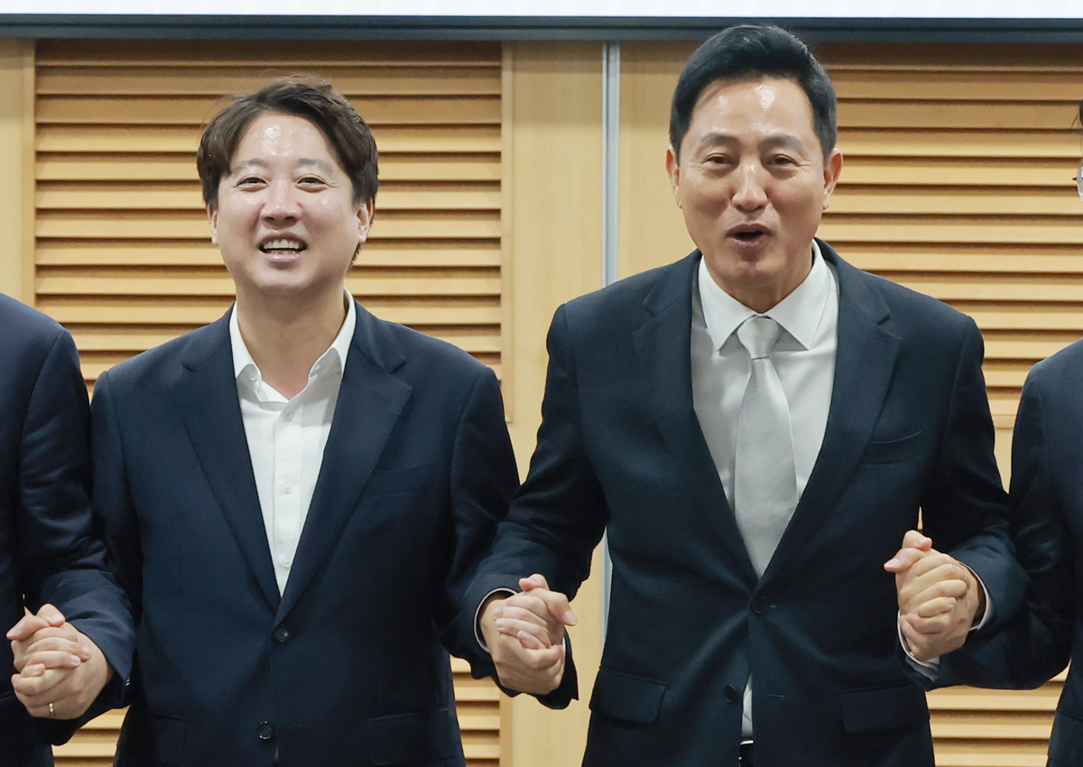오세훈·이준석·한동훈 연대하나…吳 “함께하면 전력 몇 배, 보수통합 필요”