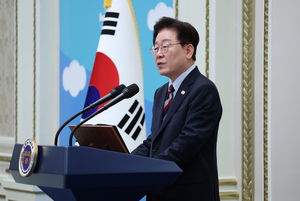 이 대통령, 재일민단 간담회