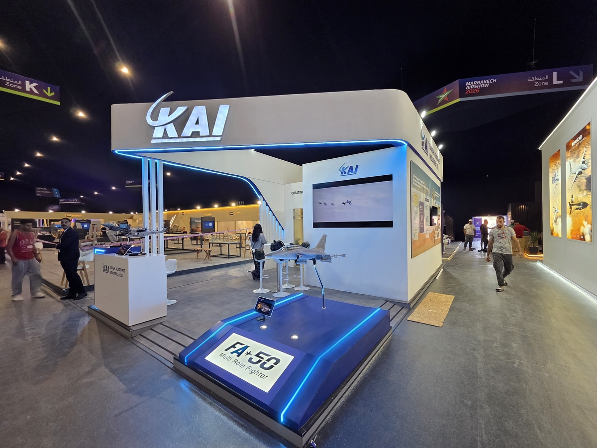 KAI Displays FA-50 at Marrakech Air Show 2026 for African Market