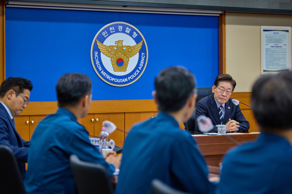 [속보]칼부림 사건…李대통령, 인천경찰청 방문 “경위 보고 받아”