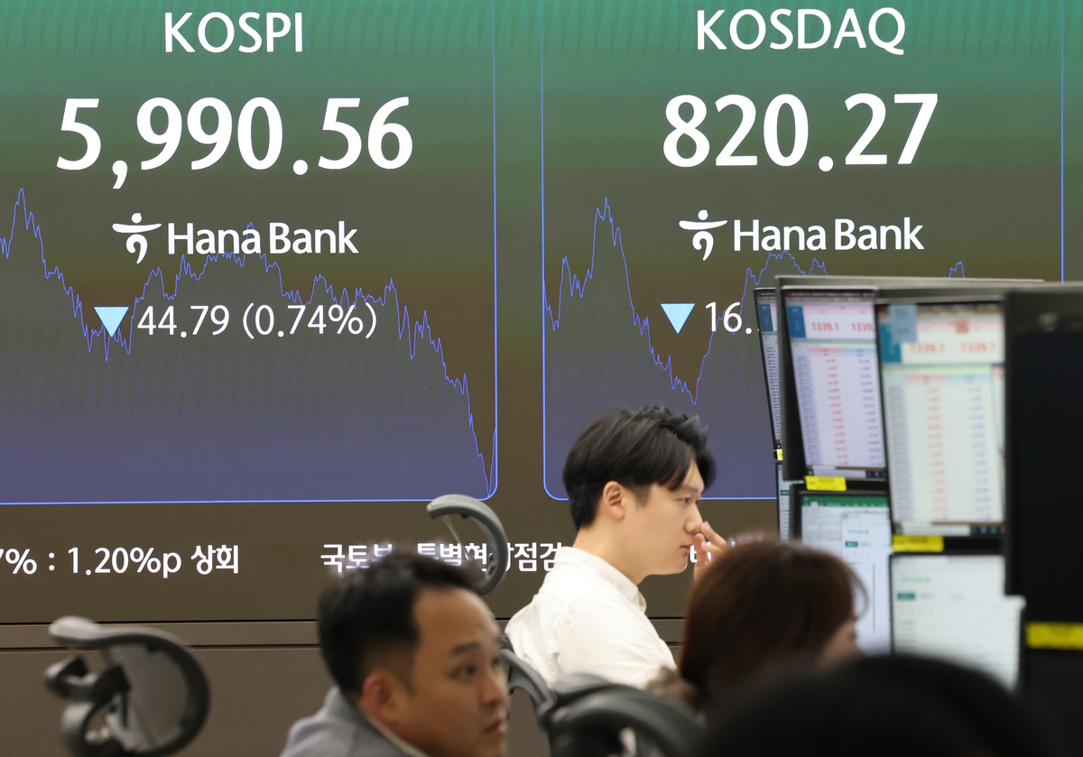 [속보]SK하이닉스 8%↓ 미국발 충격에 급락…코스피 매도사이드카 발동