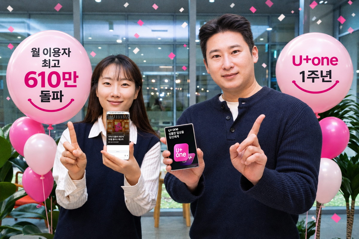 “미납 요금 있어?” 묻자 AI가 답변 ‘술술’…LGU+ ‘유플러스원’ 이용자 20% 증가