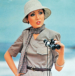1970년대 상업광고(CF) 모델을 할 때.