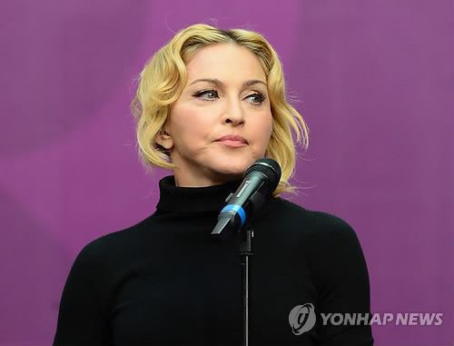 세계적인 팝가수 마돈나. (AP=연합뉴스 자료사진)