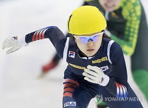 한국 여자 쇼트트랙 대표팀의 신예 에이스 최민정.(AP=연합뉴스DB)
