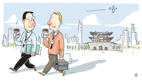 <박현영의 세 마디로 통하는 비즈니스영어>Is this your first time working abroad?