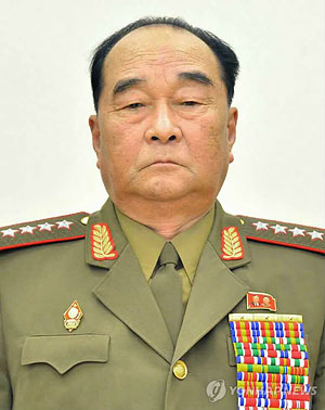 김격식 북한 인민무력부장(연합뉴스 자료사진)