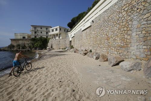 프랑스 리비에라 해변에 있는 사우디 왕가 별장(AFP=연합뉴스)