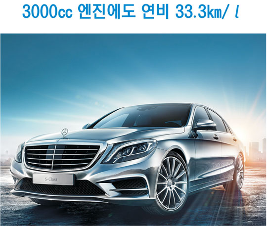 벤츠 ‘뉴 S500 플러그인하이브리드’.
