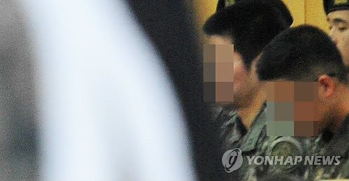 ‘윤 일병 폭행사망 사건’ 가해 장병들 (연합뉴스 자료사진)