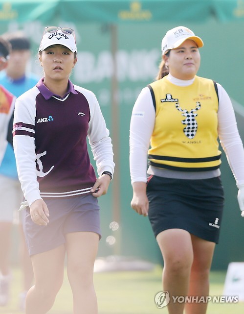 리디아 고(왼쪽)와 박인비.
