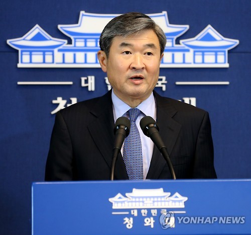 (서울=연합뉴스) 조태용 청와대 국가안보실 1차장이 7일 춘추관에서 “정부는 8일 정오를 기해 대북 확성기 방송을 전면 재개하기로 결정했다”고 발표하고 있다.