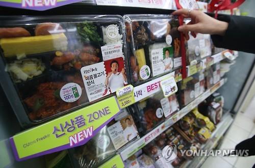혼밥족들의 위안 편의점 음식들