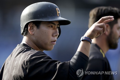 피츠버그의 내야수 강정호(AP=연합뉴스, 자료사진)