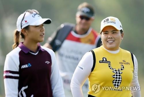 리디아 고(왼쪽)와 박인비 (연합뉴스DB)