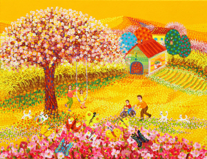 김덕기, 함께하는 시간. 갤러리조은 제공