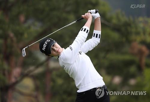 박성현 샷 모습.[KLPGA 사진제공]