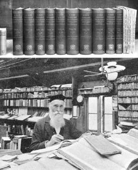 1800년대 영국 옥스퍼드 사전 편집실 모습.