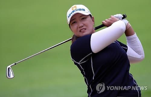 메이저대회 첫 우승에 도전하는 이미림.<AP=연합뉴스>