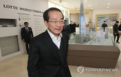 이인원 롯데그룹 부회장 [연합뉴스 자료사진]