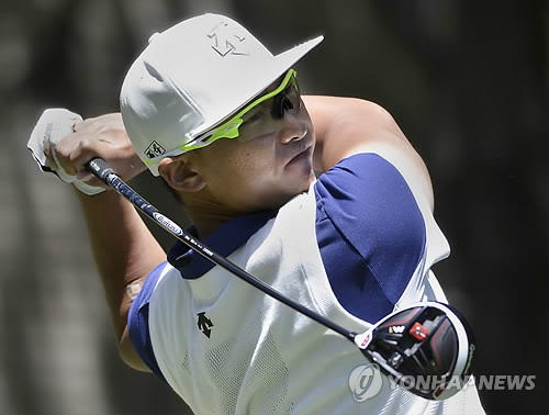 2016-2017 PGA 투어 카드를 확보한 김민휘 [AP=연합뉴스 자료사진]