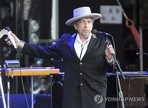 미국 가수 겸 시인 밥 딜런[AP=연합뉴스 자료사진]